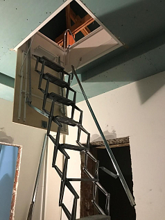 Купить Раздвижная чердачная лестница из литого алюминия Aci Alluminio - изображение 5